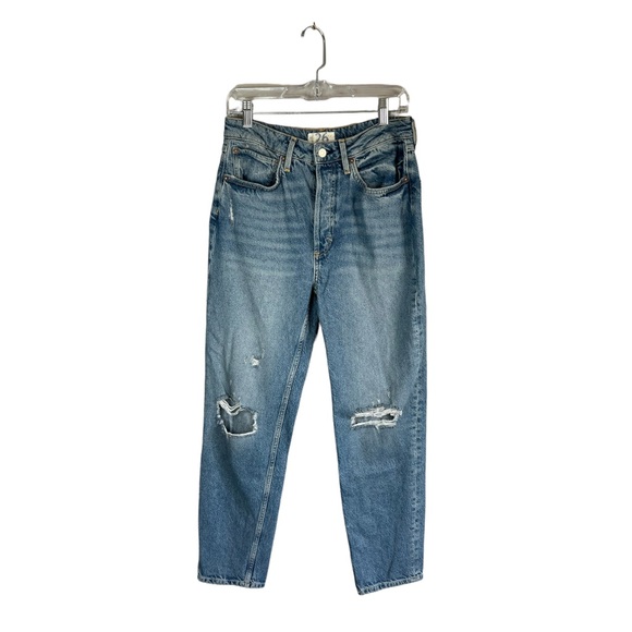 Free People Fast Times High Rise Mom Jeans - Picture 7 of 14